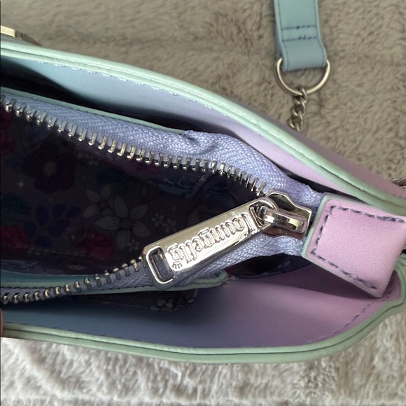 NWOT Loungefly Disney Sleeping Beauty 65th Anniversary Floral Crossbody Bag - Picture 8 of 11